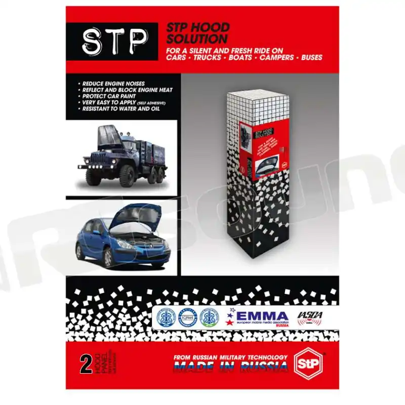 AZ Audiocomp STP HOOD SOLUTION isolante per cofano e vano motore Ins