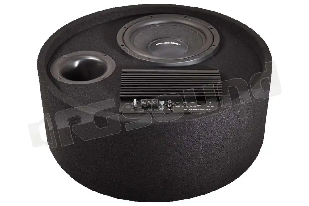 Gladen RS 10 RB Active sub amplificato in cassa reflex Subwoofer - S