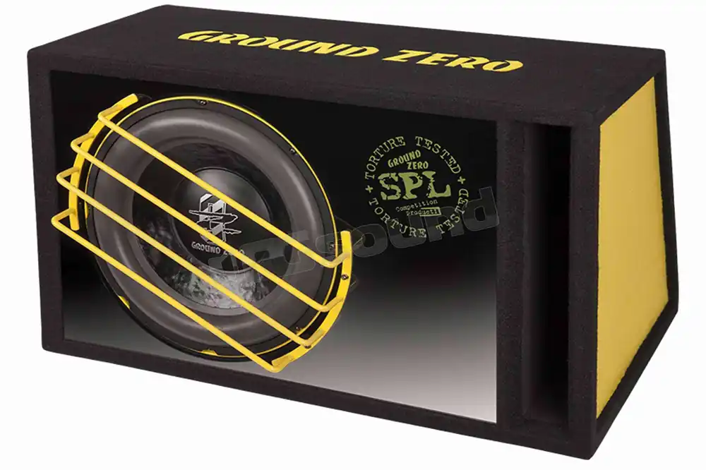 Ground Zero GZRB 3000XSPL Subwoofer - Subwoofer in cassa