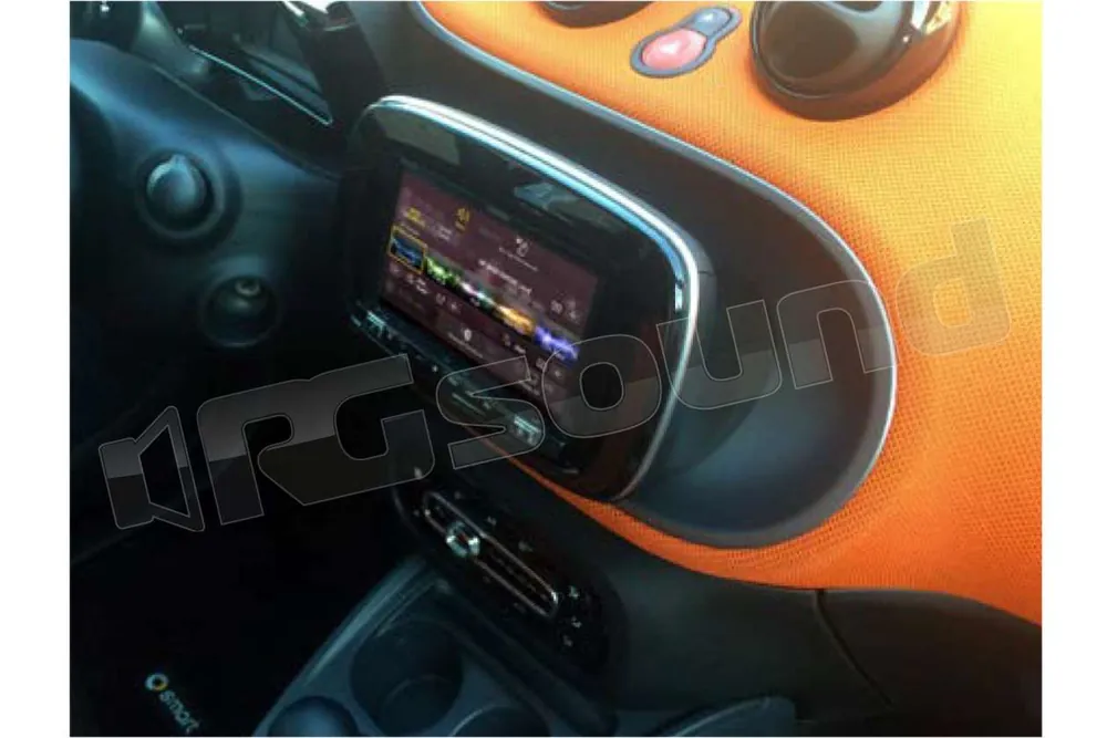 Alpine KIT-SMART-W997D-BLACK kit e monitor INE-W997D per SMART ForTwo