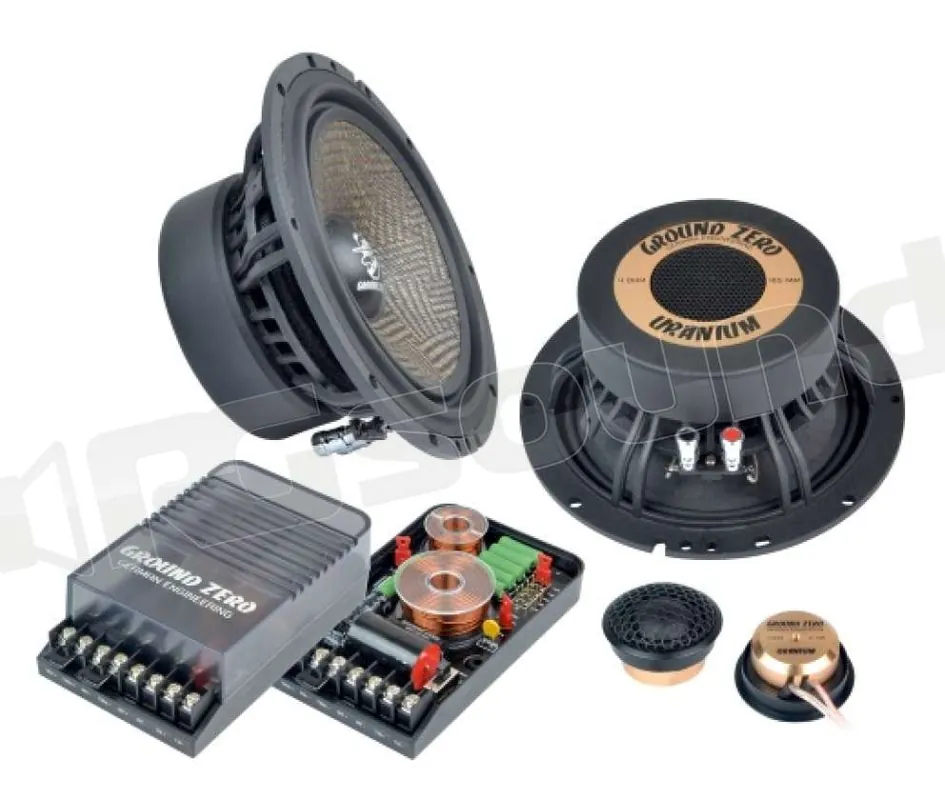 Ground Zero GZUC 650SQX Sistemi altoparlanti - Kit altoparlanti a 2