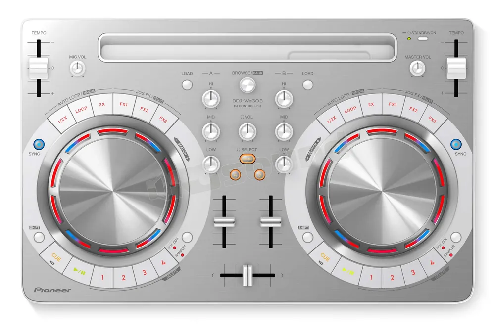 Pioneer DJ DDJ-WeGO3-W controller DJ - colore bianco Prodotti profes