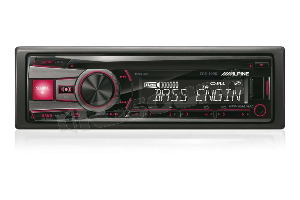 Alpine CDE-192R Tuner - CD - USB - doppia illuminazione - compatibile
