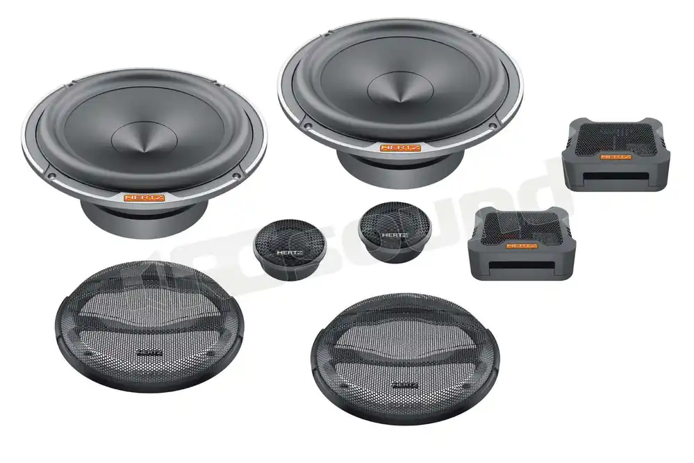 Hertz MPK 165P.3 Kit a 2 vie 16,5 cm 3 Ohm serie Mille Pro Sistemi a