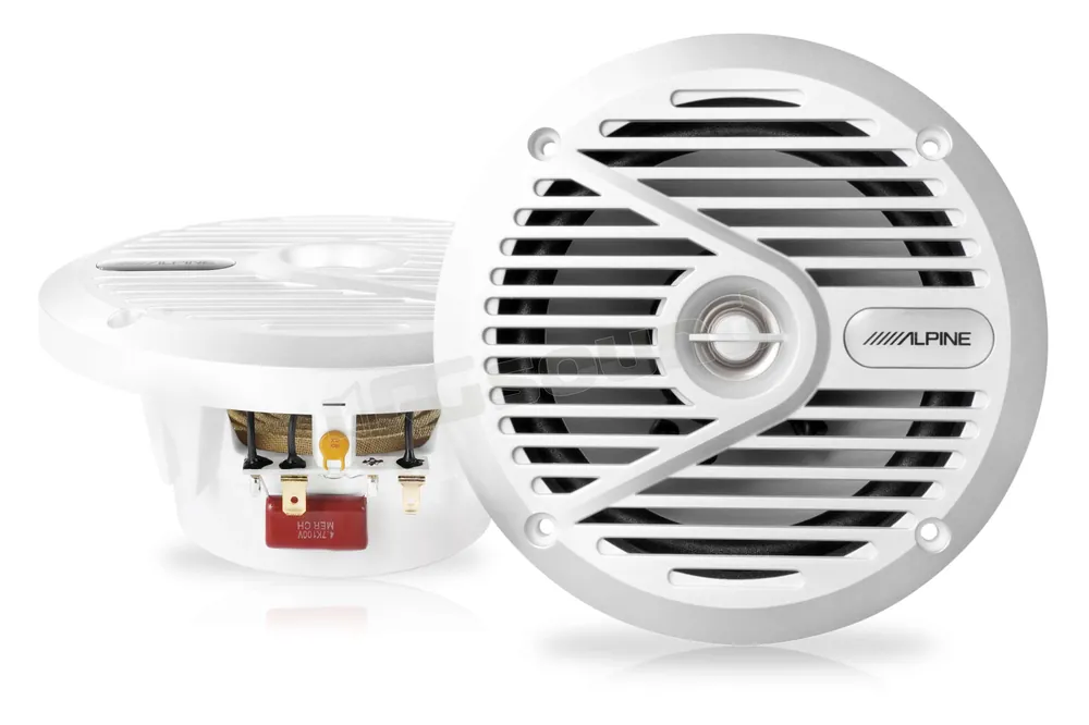 Alpine SPS-M601W coassiali marini a due vie 165 mm, finitura bianca