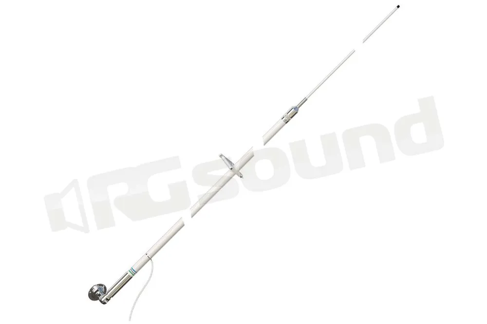 V-Tronix - Shakespeare 390 antenna 7m SSB VTR ghiera cromata Abbigli