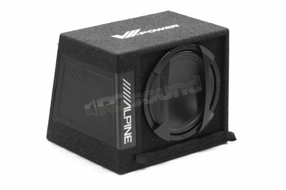 Alpine SWD-355 sub amplificato in cassa reflex Subwoofer - Subwoofer