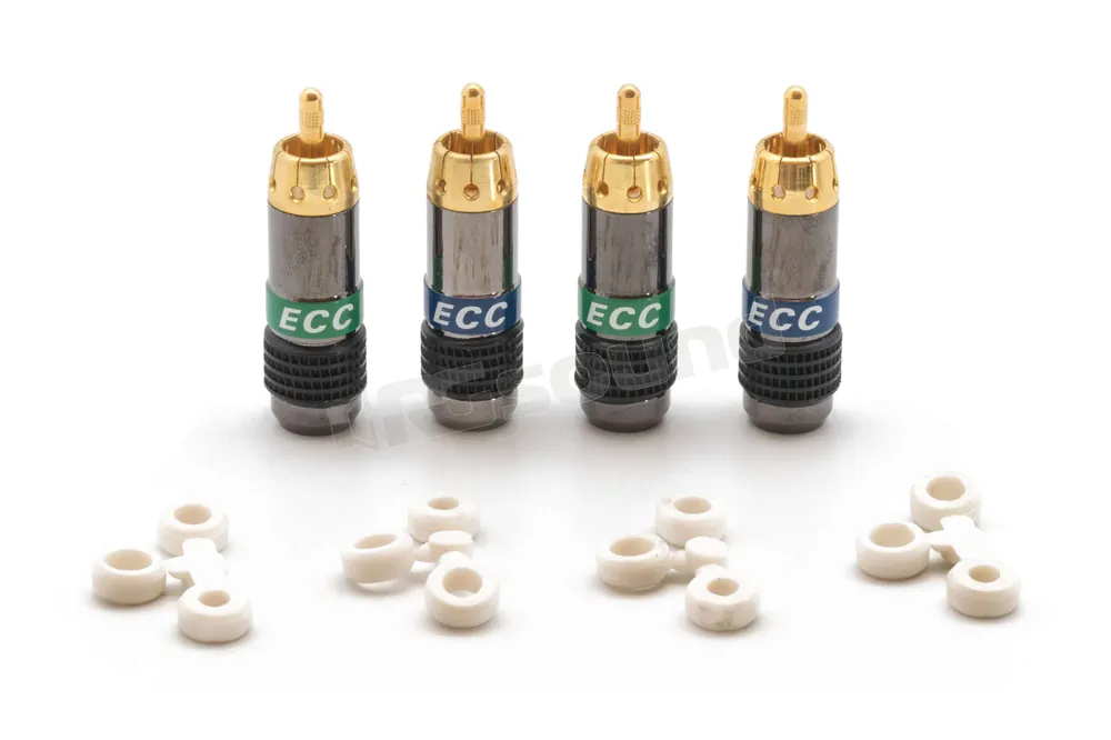 RG Sound ECC ECO 268 connettori RCA alta qualità Cablaggi e accesso
