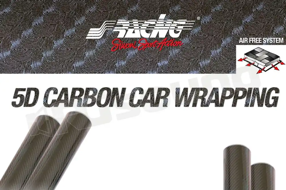Simoni Racing CCW/2 pellicola adesiva carbon look Esterni - Material