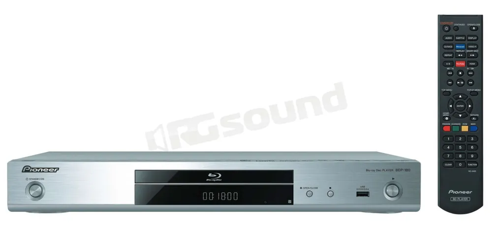 Pioneer BDP-180-S lettore Blu-ray 3D - 4K - WiFi Direct - Miracast D