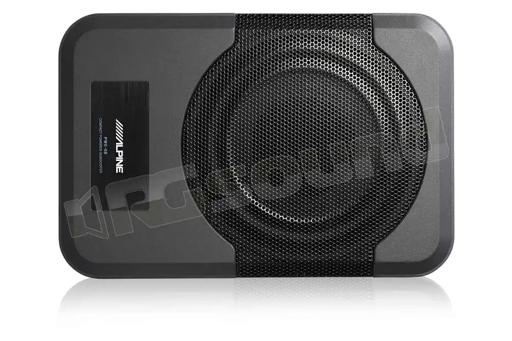 Alpine PWE-S8 Subwoofer attivo in cassa 8” sotto-sedile Subwoofer