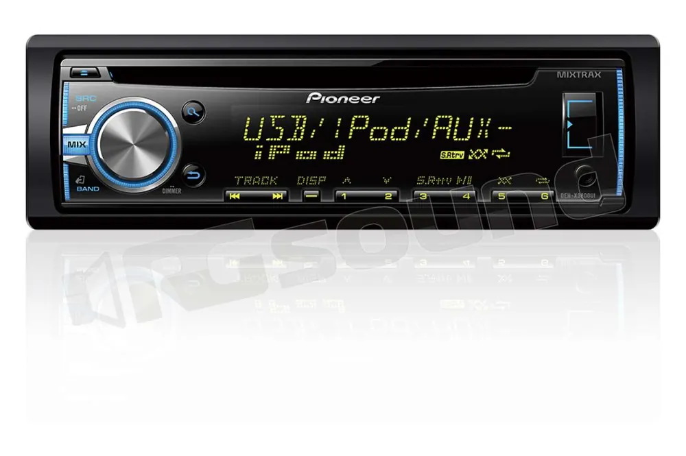 Pioneer DEH-X3800UI - CD, USB, made for iPhone e Android, illuminazion