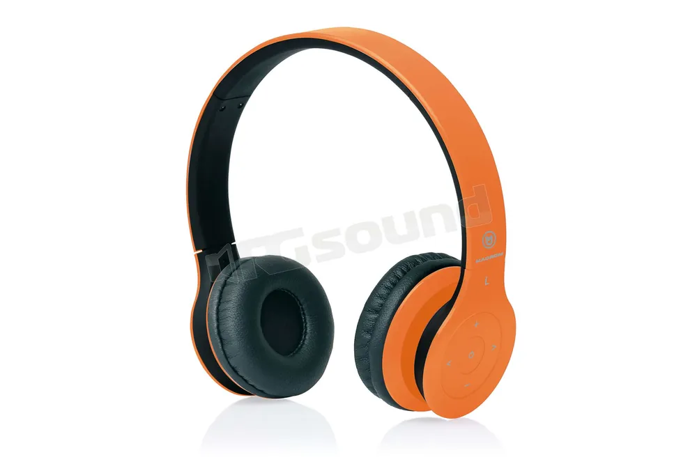 Macrom M-HPB20.O cuffie Bluetooth arancioni Cuffie auricolari e micr