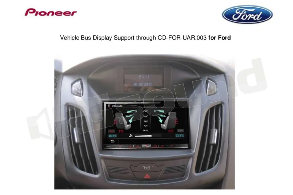 Pioneer CD-FOR-UAR.003 comandi al volante Ford Interfacce comandi al