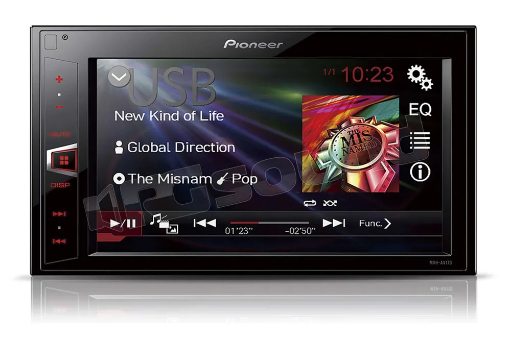 Pioneer MVH-AV170 Monitor auto 1 e 2 Din Car multimedia - Monitor a