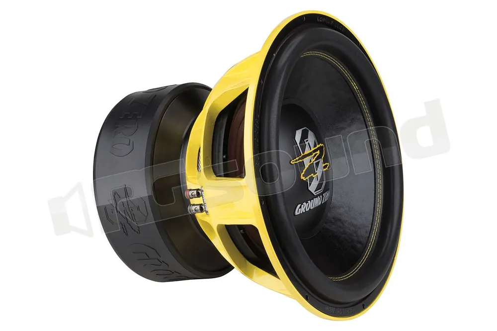 Ground Zero GZPW 15Limited sub SPL 38cm Subwoofer - Subwoofer