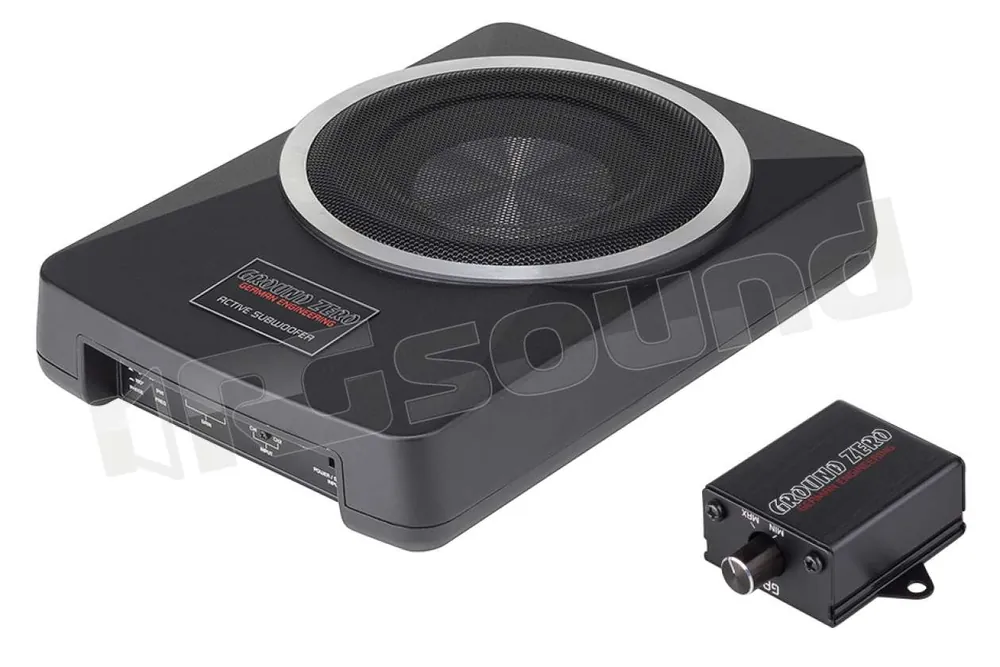 Ground Zero GZUB 800XACTII sub amplificato 20 cm Subwoofer - Subwoof