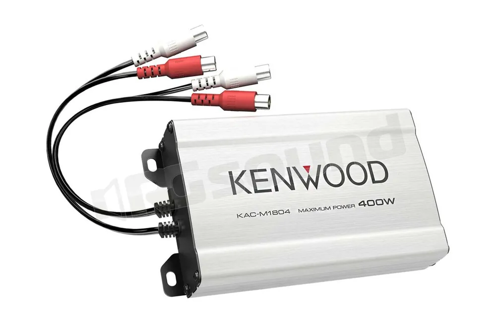 Kenwood KAC-M1804 amplificatore compatto digitale 4 canali per nautica