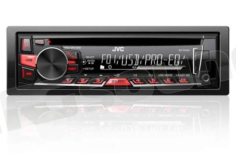 JVC KD-R464E Autoradio 1 din e 2 din Car stereo - Autoradio 1 e 2 D