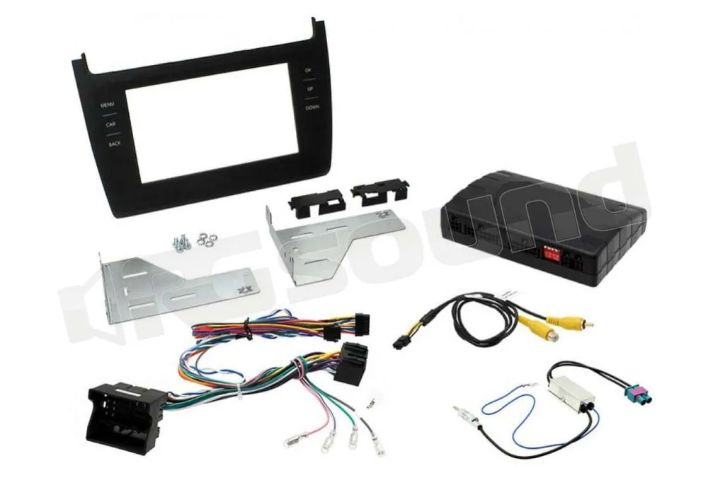 Alpine KIT-POLO14-STD specifico per monitor Alpine 7‘‘ e 6,5‘‘ su VW P