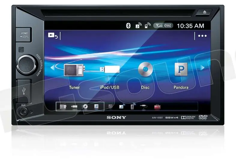 Sony XAV-68BT sintolettore CD - USB - Bluetooth - controllo vocale Sir
