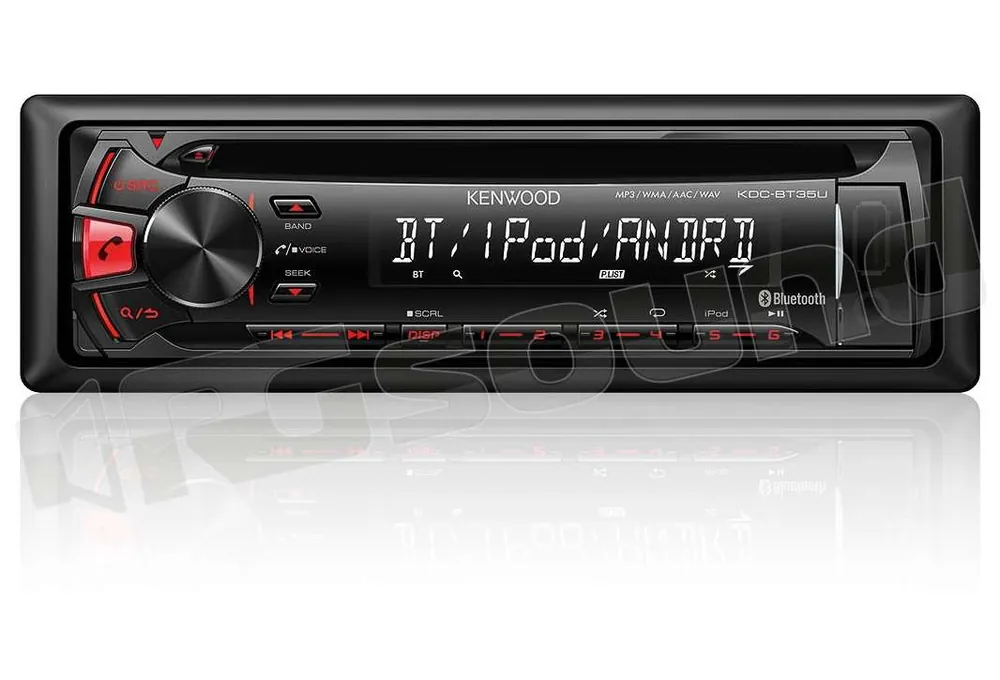 Kenwood KDC-BT35U Sintolettore CD, USB con Bluetooth e controllo diret