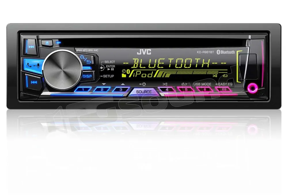 JVC KD-R961BTE Autoradio 1 din e 2 din Car stereo - Autoradio 1 e 2