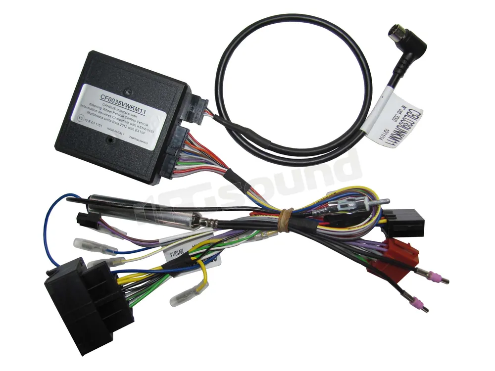 Paser CF0035VWKM11 Unico Dual Kenwood - Volkswagen Interfacce comand