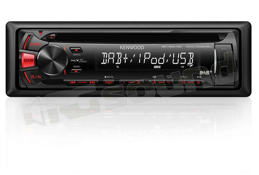 Kenwood KDC-DAB35U ricevitore DAB con anmtenna inclusa Autoradio 1 d
