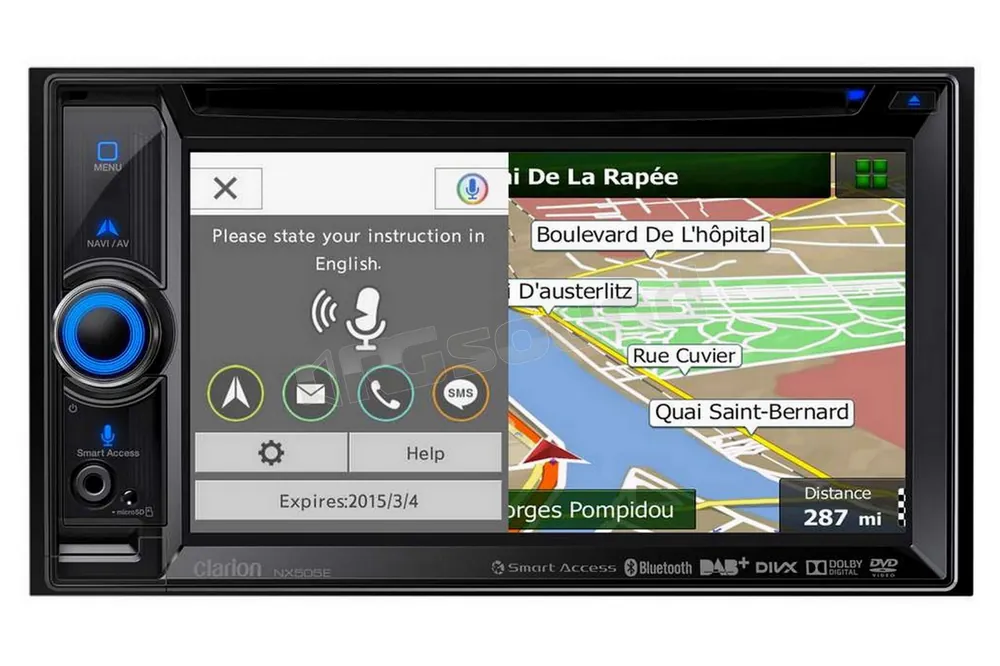 Clarion NX505E Navigazione - Intelligent VOICE - Smart Access - Antenn