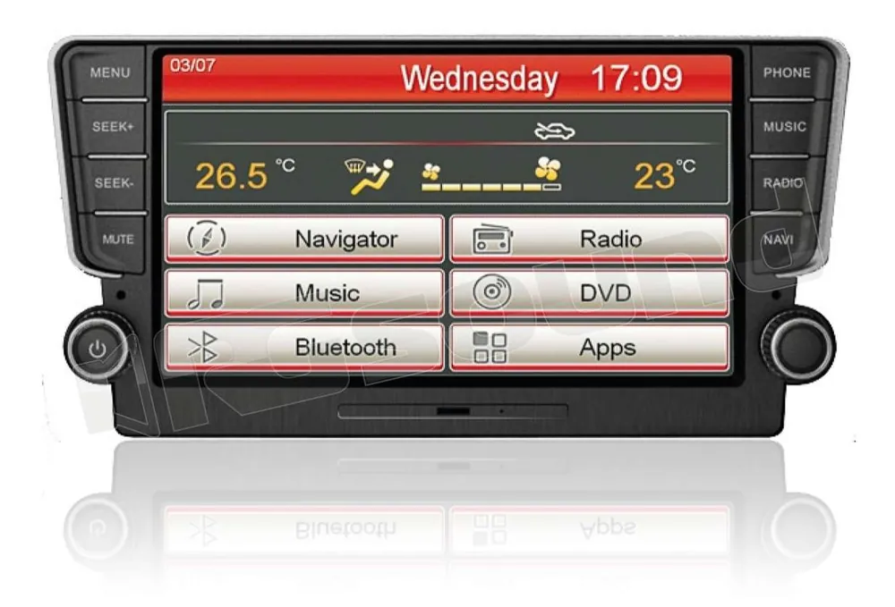 Phonocar VM109 stazione multimediale custom-fit VOLKSWAGEN Golf VII