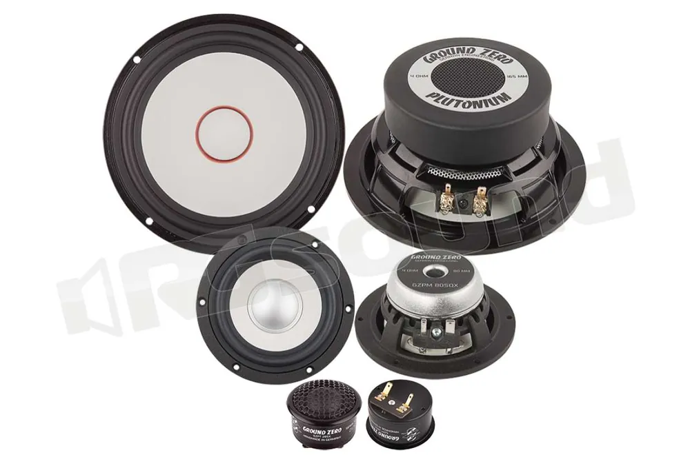 Ground Zero GZPC 16.3SQ-ACT kit tre vie high quality Sistemi altopar