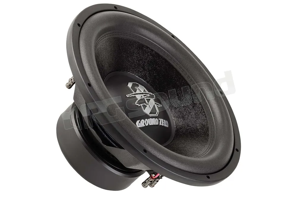 Ground Zero GZRW 15D4 sub 380 mm con doppia bobina 4 Ohm Subwoofer -