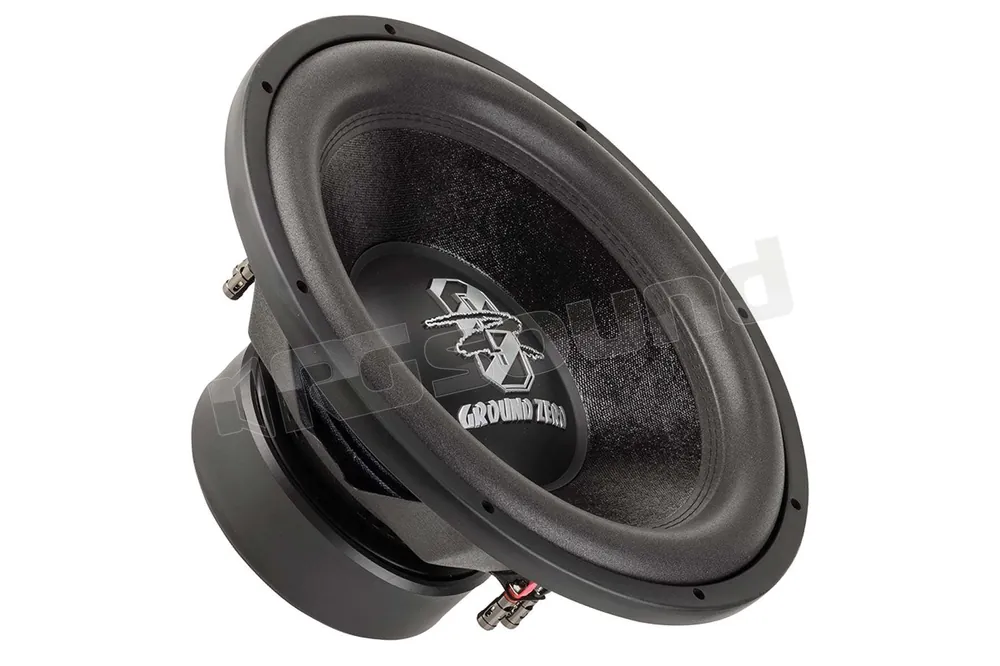 Ground Zero GZRW 15D2 sub 380 mm con doppia bobina 2 Ohm Subwoofer -