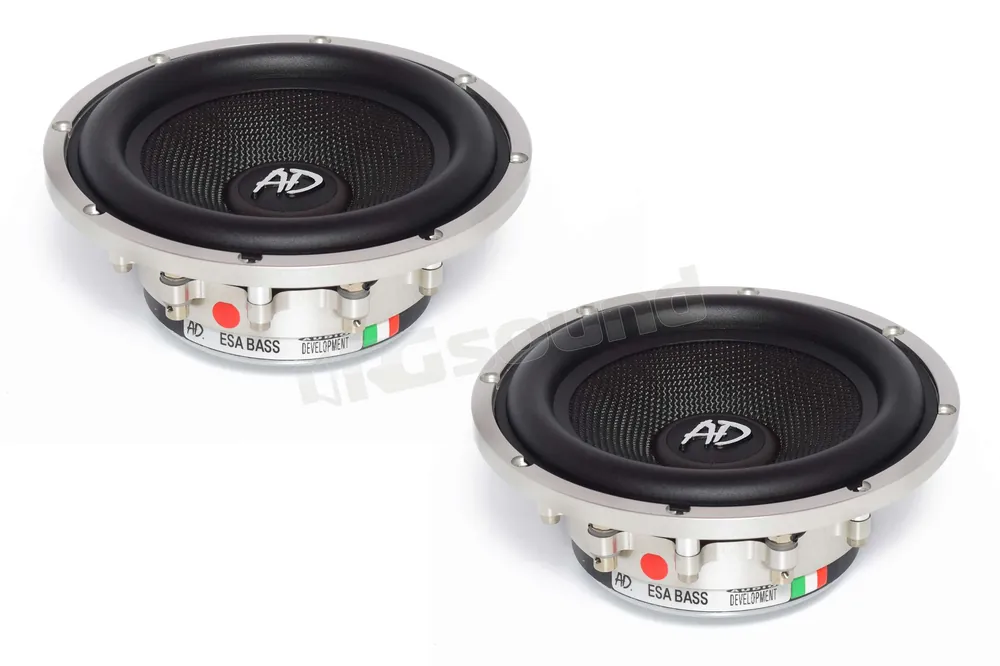 AD Audio Development ESA BASS Silver Coppia di midwoofer 16,5 cm Alt