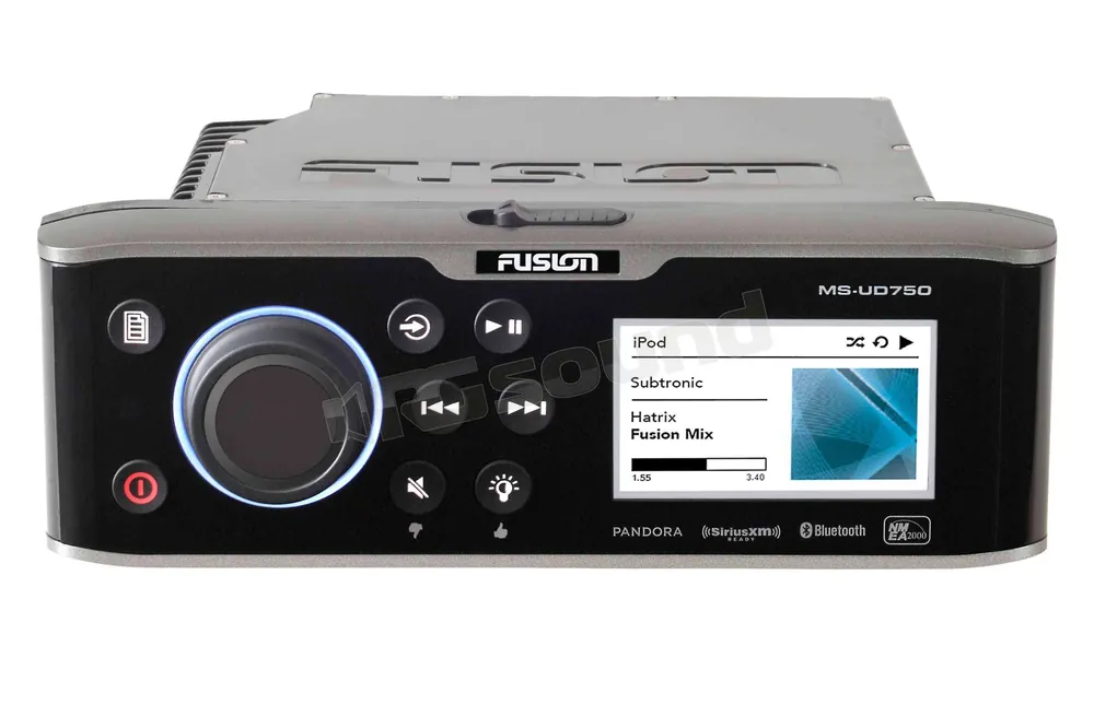 Fusion MS-UD750 sintolettore marino Bluetooth con Unidock interno Appl