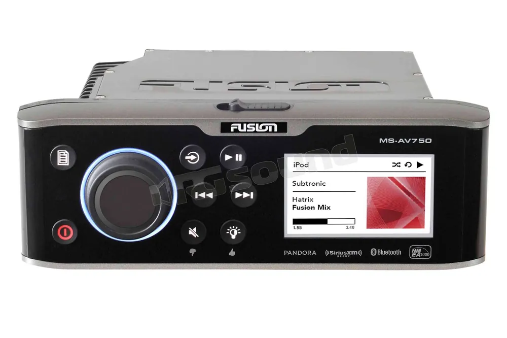 Fusion MS-AV750 sintolettore marino DVD/CD Bluetooth Apple Android Win