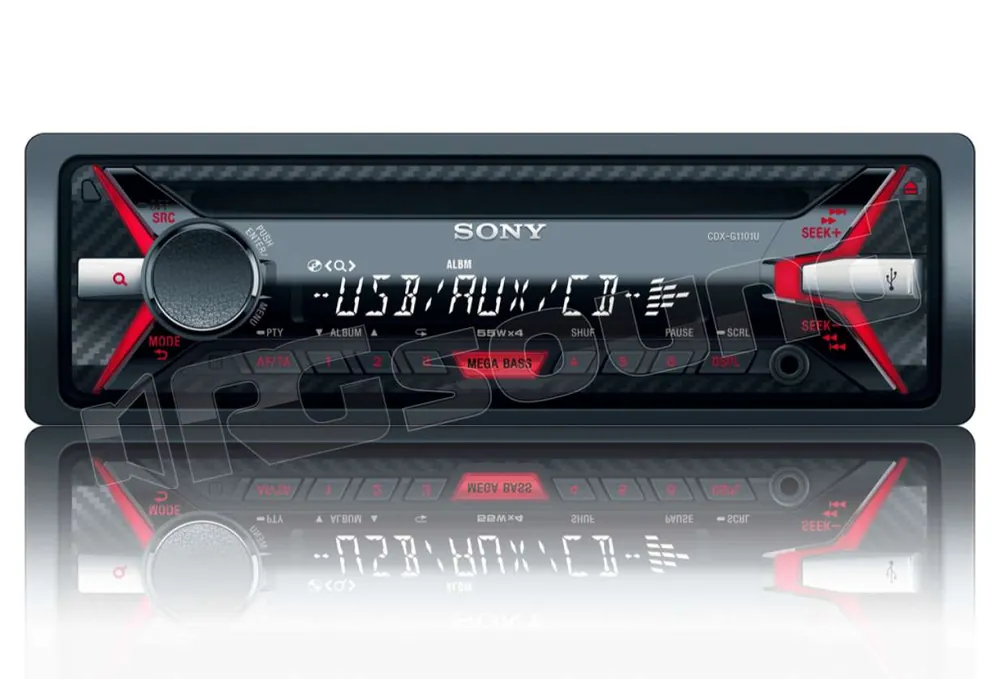 Sony CDX-G1100U ricevitore con lettore CD e USB Autoradio 1 din e 2