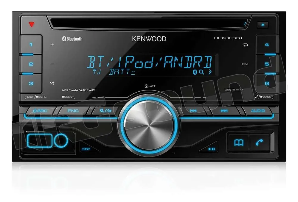 Kenwood DPX-306BT sintolettore CD - USB - Bluetooth Autoradio 1 din