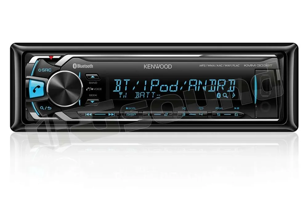 Kenwood KMM-303BT - Bluetooth e controllo vocale Siri Autoradio 1 di