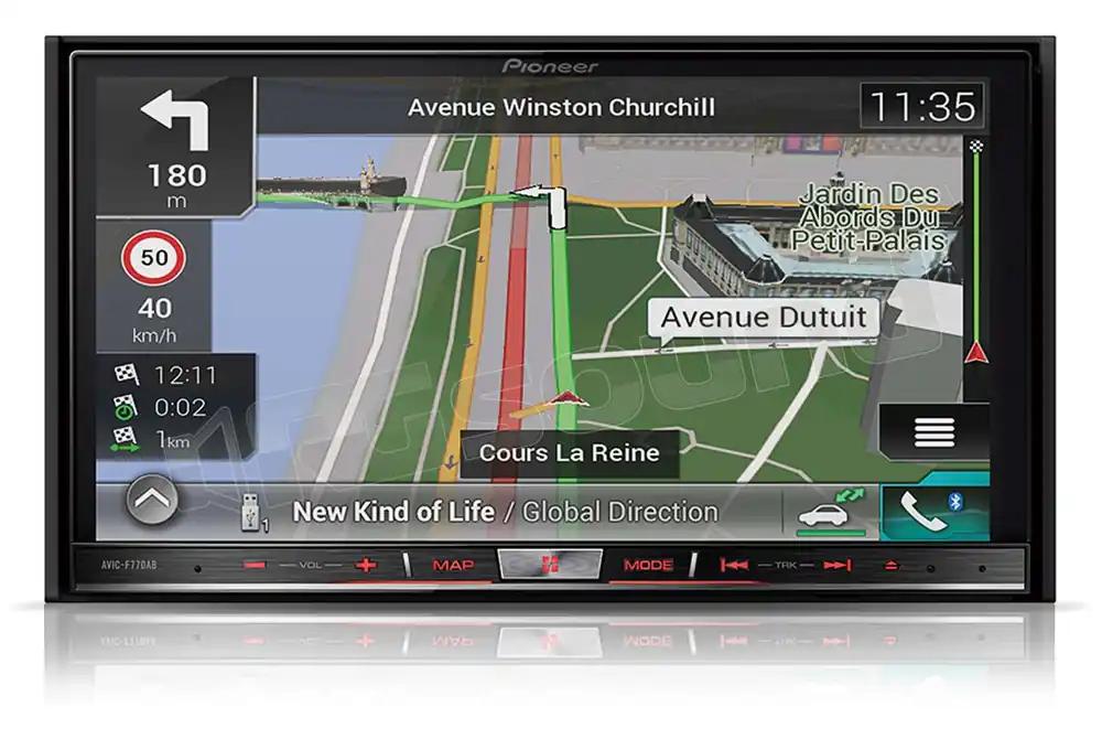Pioneer AVIC-F77DAB navigazione - Bluetooth - MirrorLink - Apple CarPl