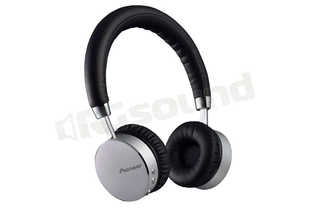 Pioneer SE-MJ561BT-S Cuffie Argento con microfono integrato Cuffie a
