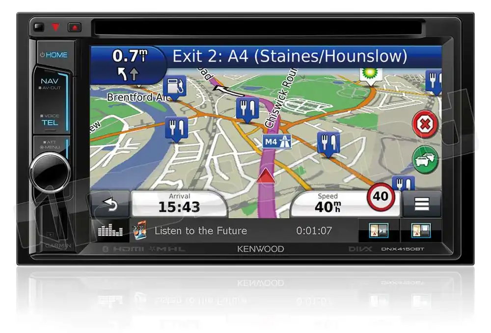 Kenwood DNX4150BT con Wireless Mirrorlink - Bluetooth - controllo voca