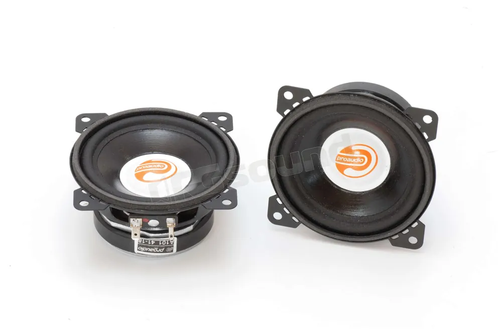 Proaudio A101 woofer 100mm con grande linearitá di risposta in freque