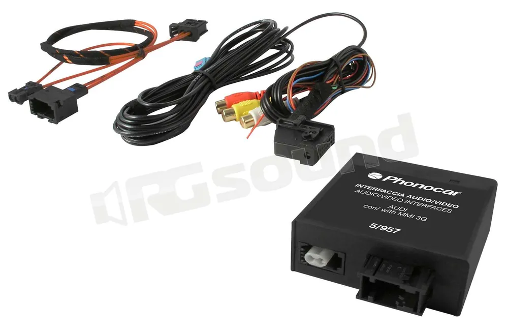 Phonocar 05957 interfaccia audio video per Audi A4 (8K)-A5(8T)-A6(4F)-