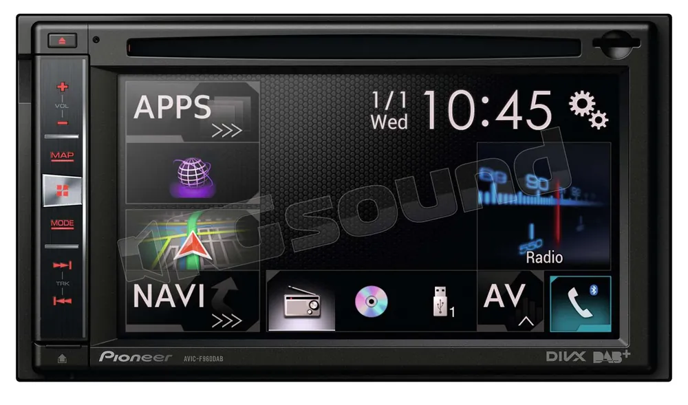 Pioneer AVIC-F960DAB-C sistema di navigazione e intrattenimento per ca