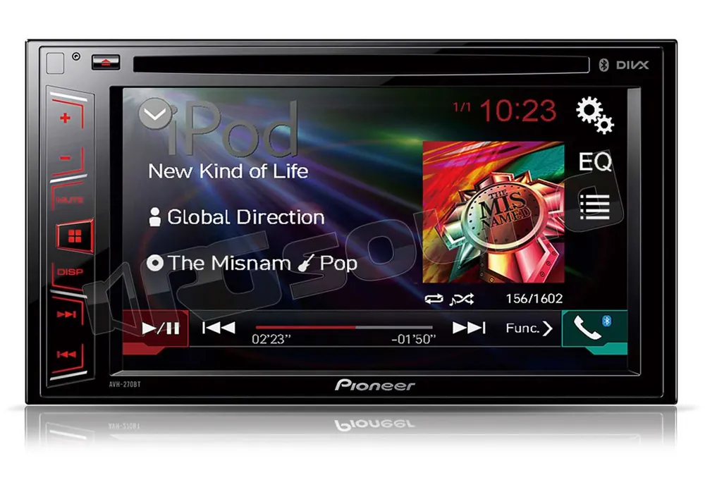 Pioneer AVH-270BT monitor con lettore DVD - USB - Bluetooth Monitor