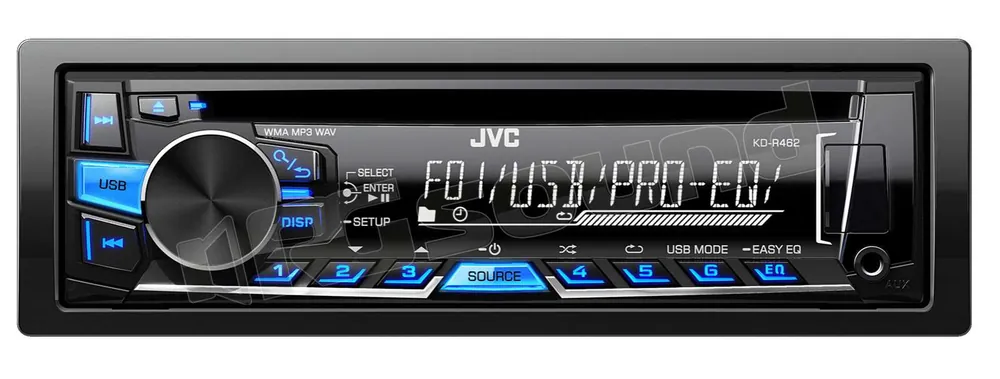 JVC KD-R462E Autoradio 1 din e 2 din Car stereo - Autoradio 1 e 2 D