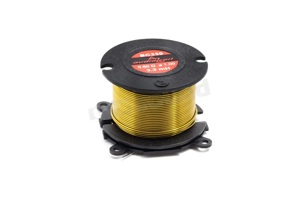 AZ Audiocomp BC330 induttanza 3,3mH Componentistica per autocostruzi