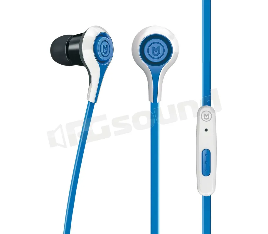Macrom JOY10 cuffie colore bianco blu Cuffie auricolari e microfoni